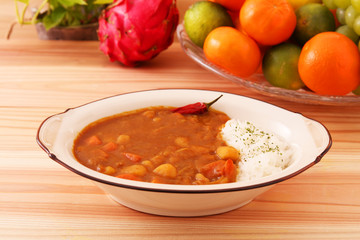 おいしそうなカレーライス