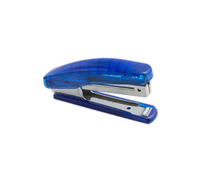 Stapler on white background