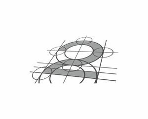 number two sketch logo