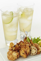 ハイボール＆唐揚げ