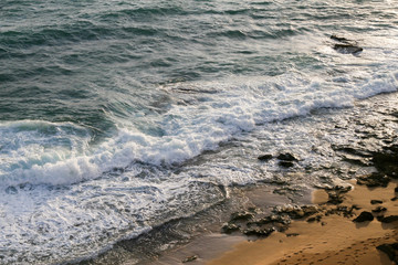Sunset beach in Puerto Rico