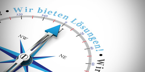 Fototapeta premium Wir bieten individuelle professionelle Lösungen