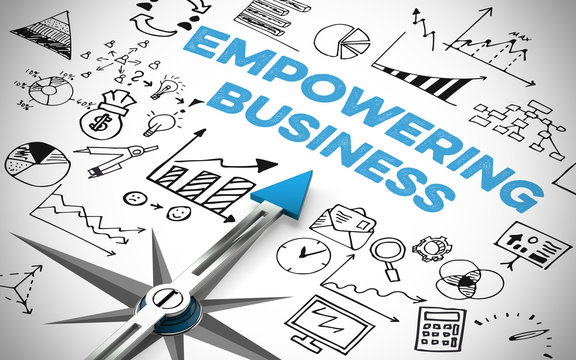 Empowering Business Konzept