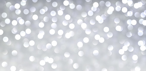 Silver christmas background.