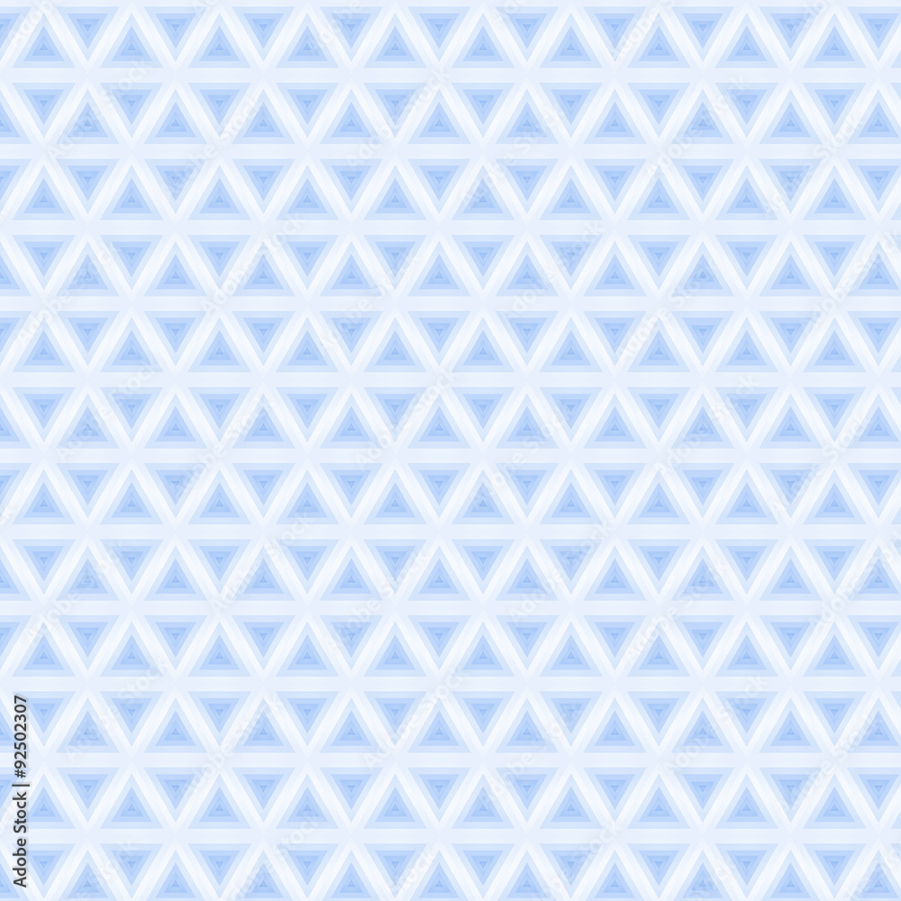 Poster vector seamless pattern from repeating striped triangles
