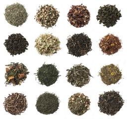 Variety of teas