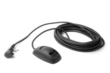 Microphone with cable and minijack