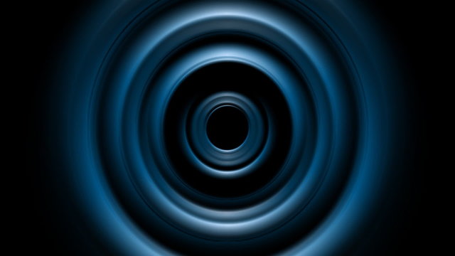Dark blue tech smooth circles motion design. Video animation HD 1920x1080