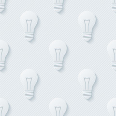 Light bulbs pattern