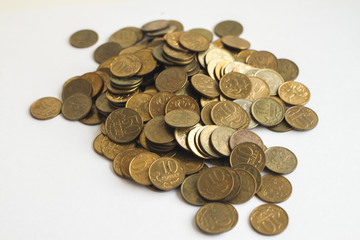 pile of coins