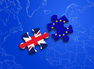 Puzzle European Union United Kingdom