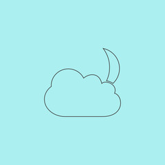 Moon and clouds, 10eps