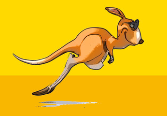 Fun kangaroo © Julien Tromeur