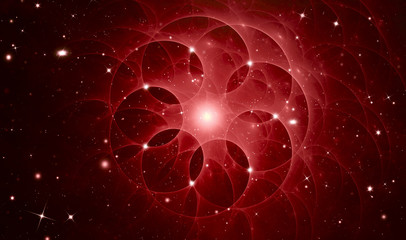 glittery festive fantasy