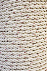 Close-up of rope tied