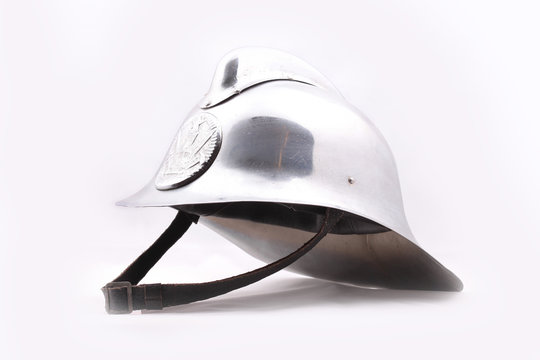 Vintage firefighter's helmet