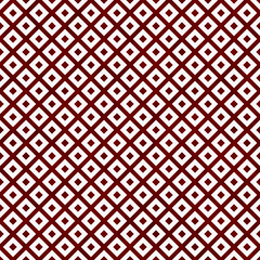Red and White Diagonal Squares Tiles Pattern Repeat Background