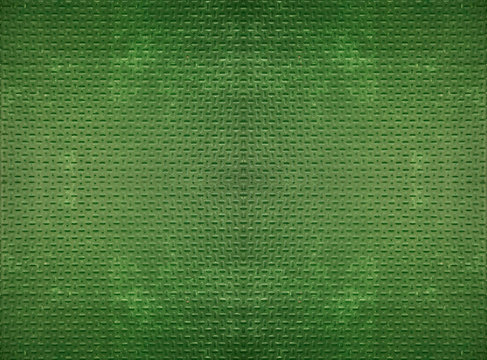 Green Metal Sheet Texture.