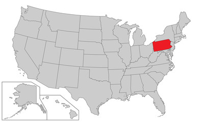 Fototapeta premium USA - Pennsylvania
