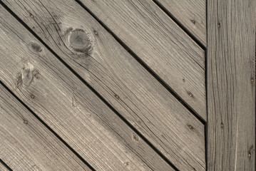Obraz premium old wooden door of the boards texture background