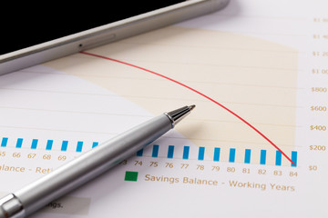 Business graphics, financial analysis