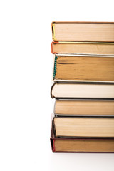 A pile of books