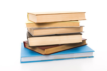 A pile of books