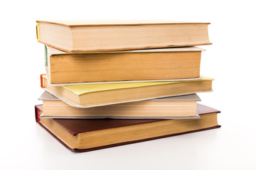 A pile of books