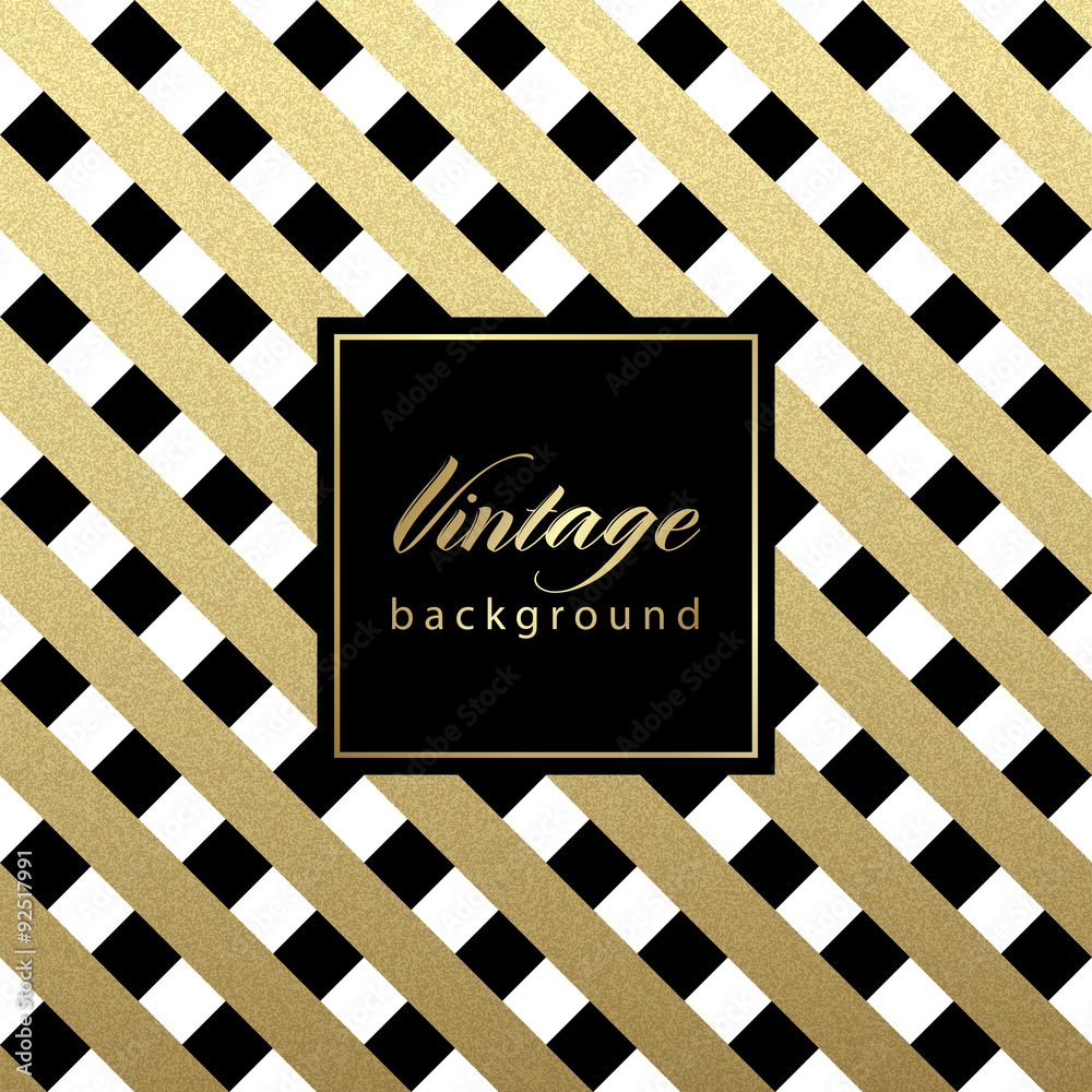 Poster Diagonal Pattern 