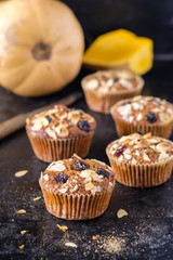 Butternutkürbis-Muffins
