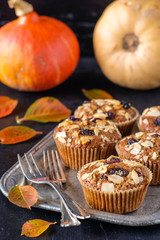Kürbis-Muffins