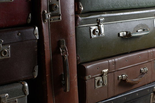 Old suitcases