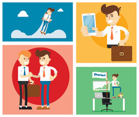Start up business concept design