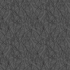 Seamless pattern with leafs.