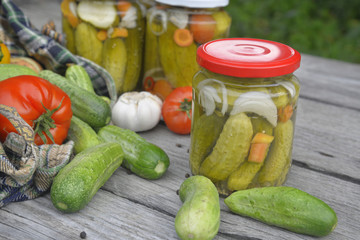 homemade pickles