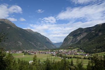Fototapeta na wymiar Umhausen, Tirol