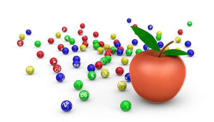 apple and vitamins