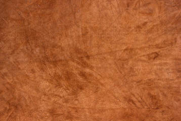 reverse side of leather