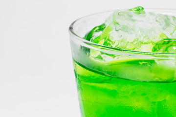 soft drink  white isolate Background