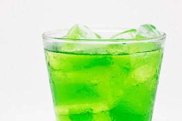 soft drink  white isolate Background