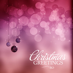 Colorfull Christmas greeting background 