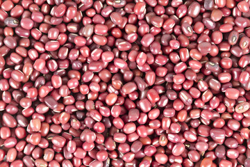 Red beans background.