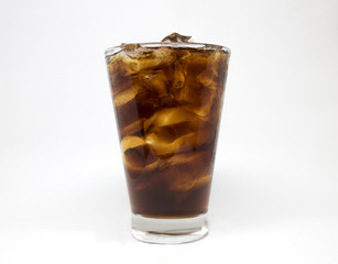 soft drink  white isolate Background
