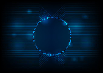 Dark technology circuit board design