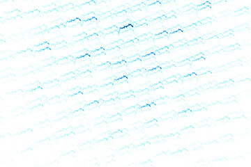 Fototapeta premium blue cyan abstract background in white