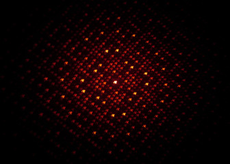 red orange abstract background in dark