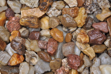 Pebbles as abstract background