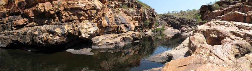 Fototapeta na wymiar bell gorge, gibb river road, kimberley, west australia