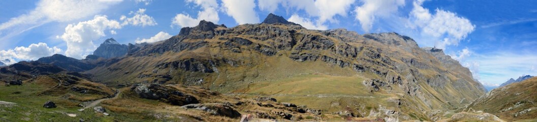 Veduta panoramica sulla Val di Rhemes - Valle d'Aosta