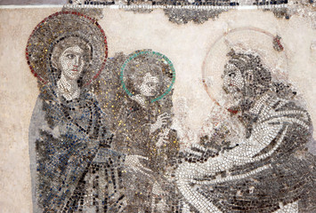 Virgin Mary, Jesus Christ and St. Simeon
